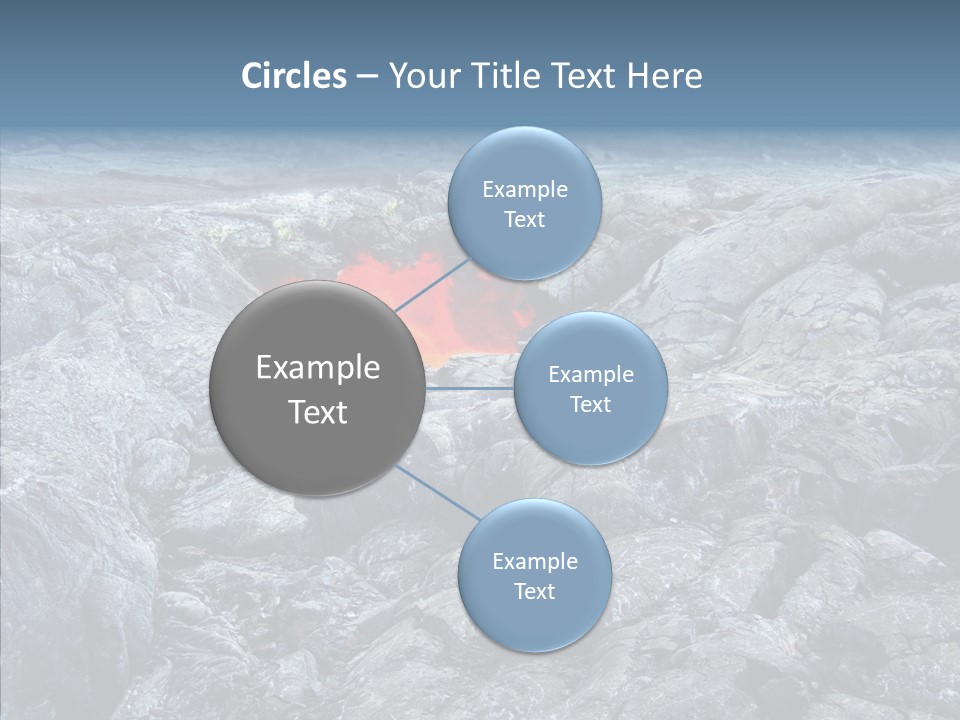 Danger Vent Rock PowerPoint Template