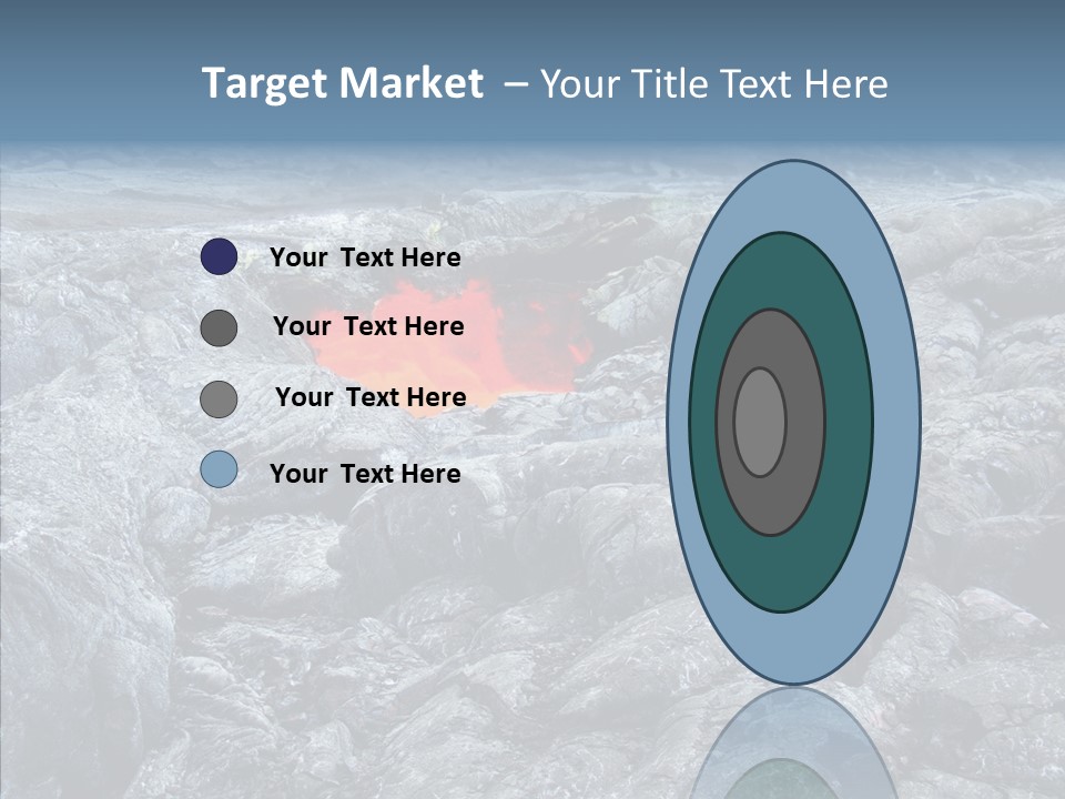 Danger Vent Rock PowerPoint Template