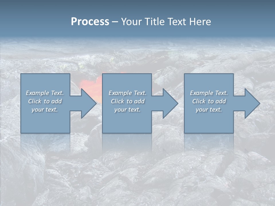 Danger Vent Rock PowerPoint Template