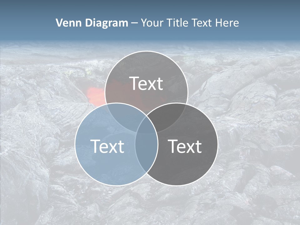 Danger Vent Rock PowerPoint Template