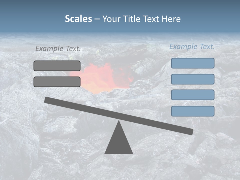 Danger Vent Rock PowerPoint Template