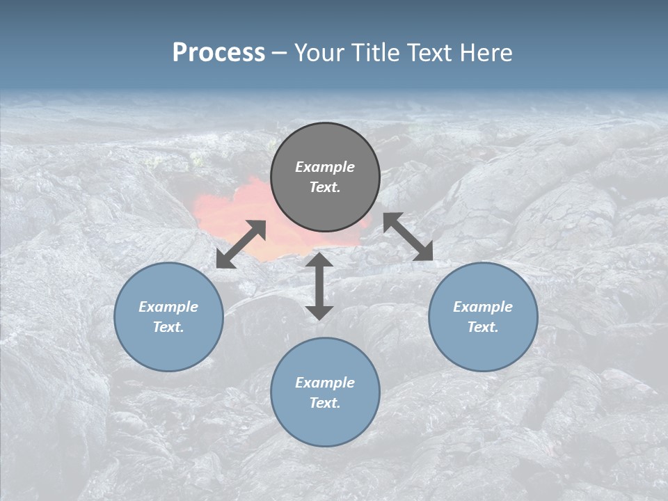 Danger Vent Rock PowerPoint Template