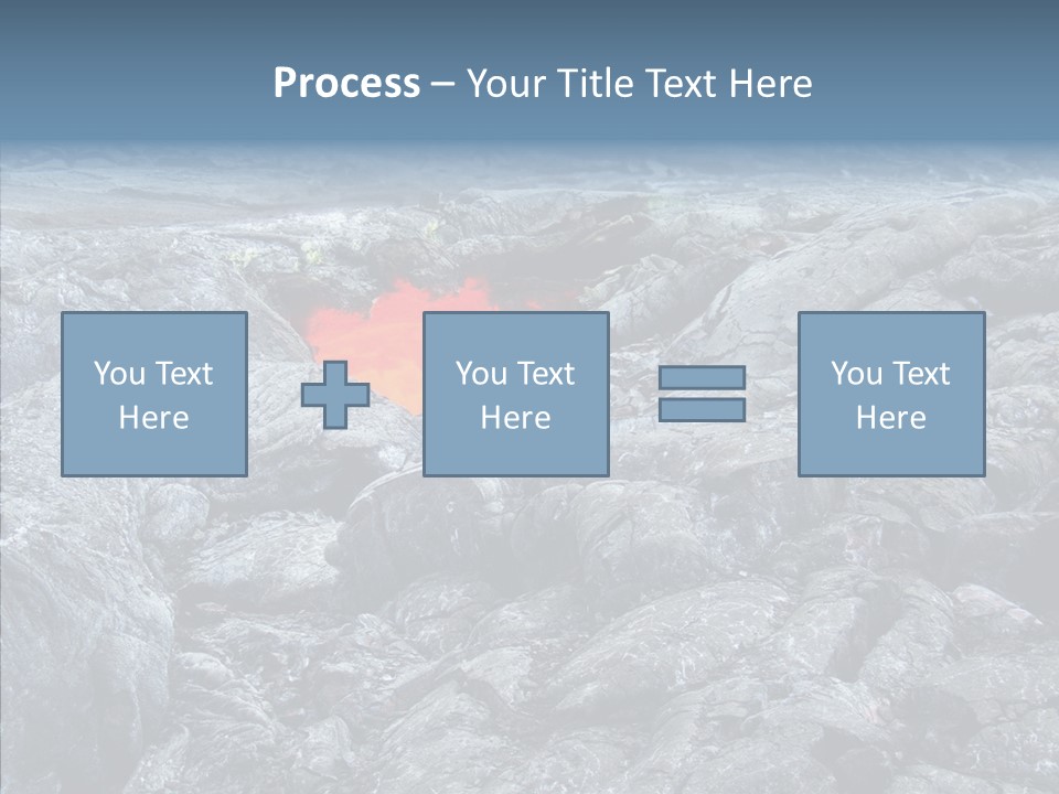 Danger Vent Rock PowerPoint Template