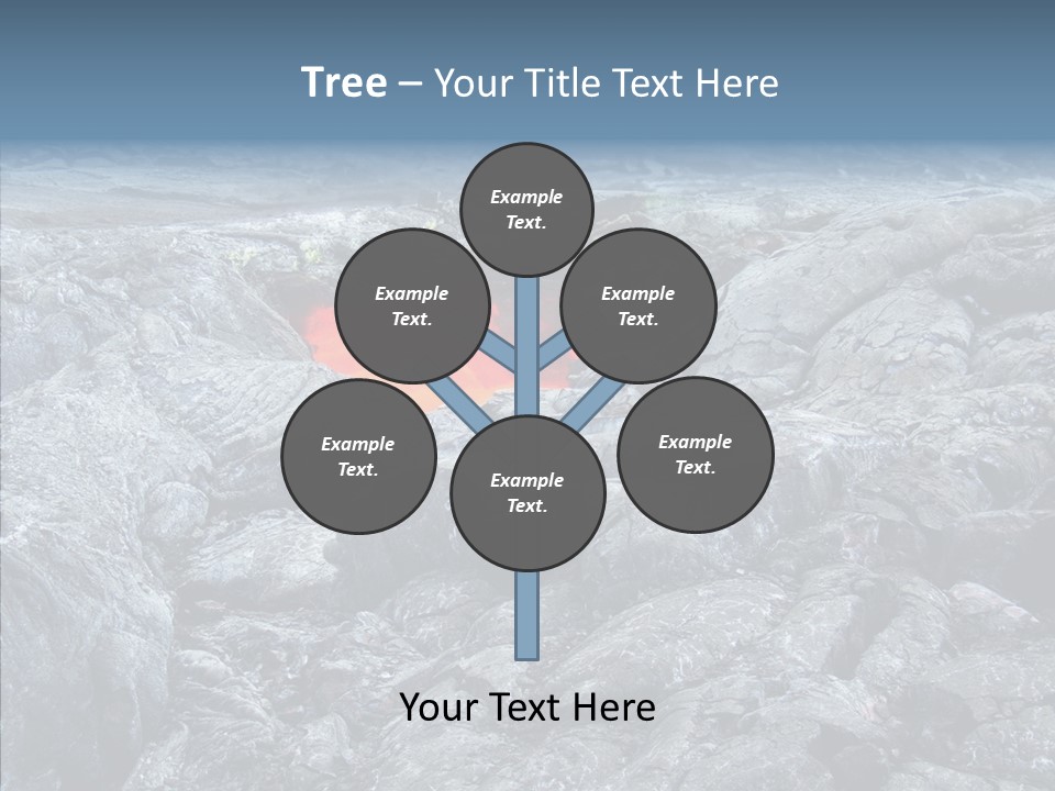 Danger Vent Rock PowerPoint Template