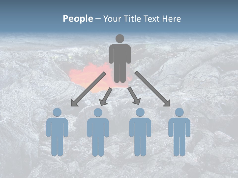 Danger Vent Rock PowerPoint Template