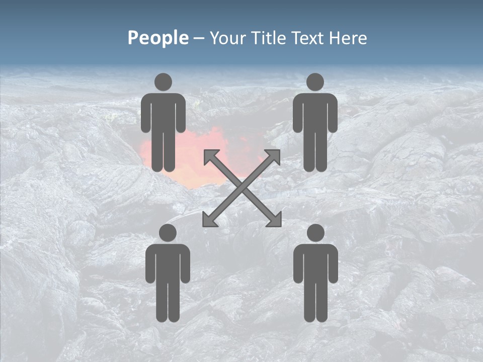 Danger Vent Rock PowerPoint Template