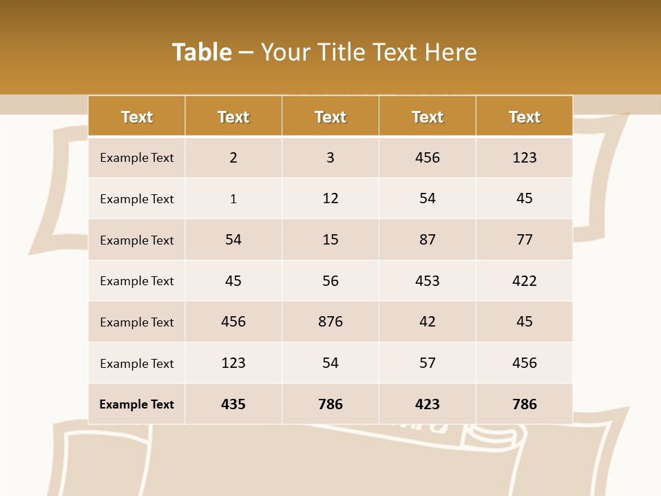 Sign Historic Classical PowerPoint Template