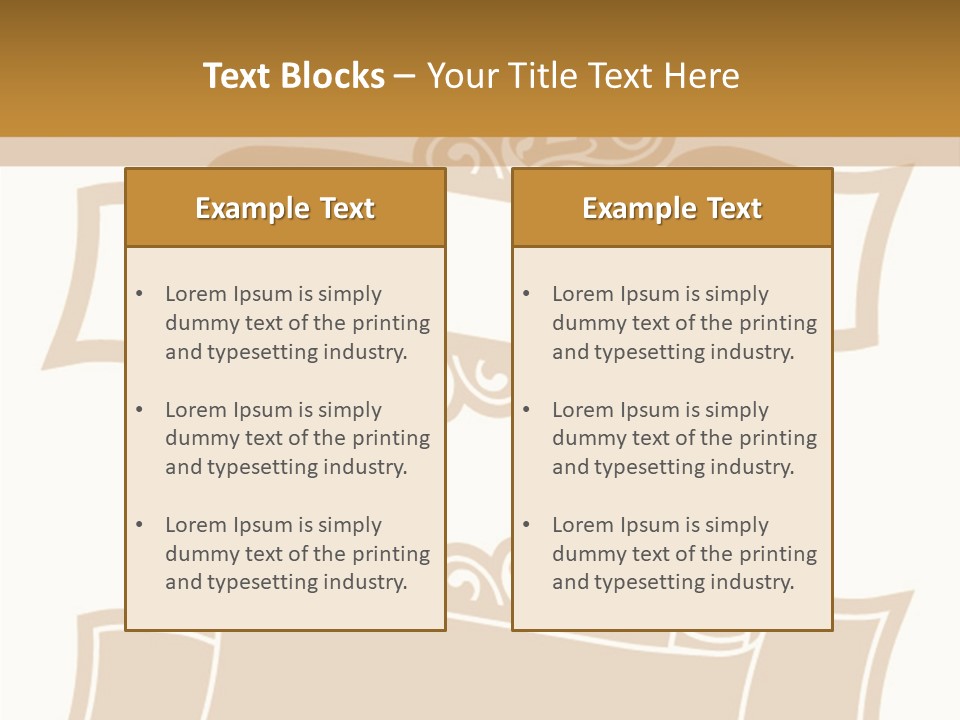 Sign Historic Classical PowerPoint Template