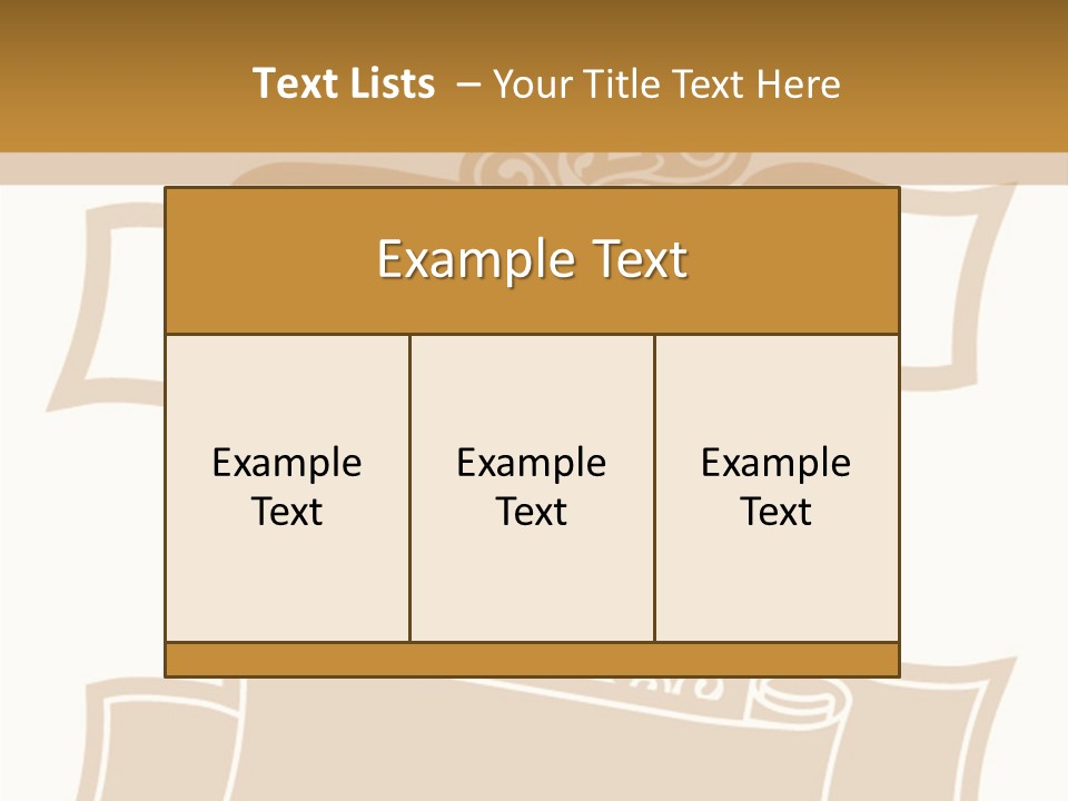 Sign Historic Classical PowerPoint Template