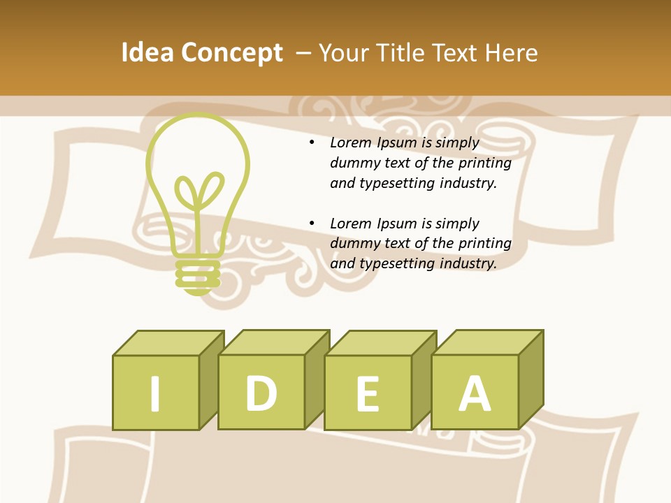 Sign Historic Classical PowerPoint Template