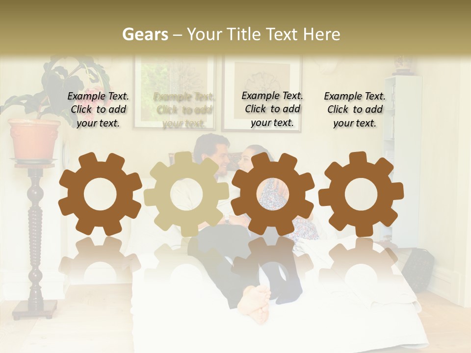 Happy Group Di Cu Ion PowerPoint Template