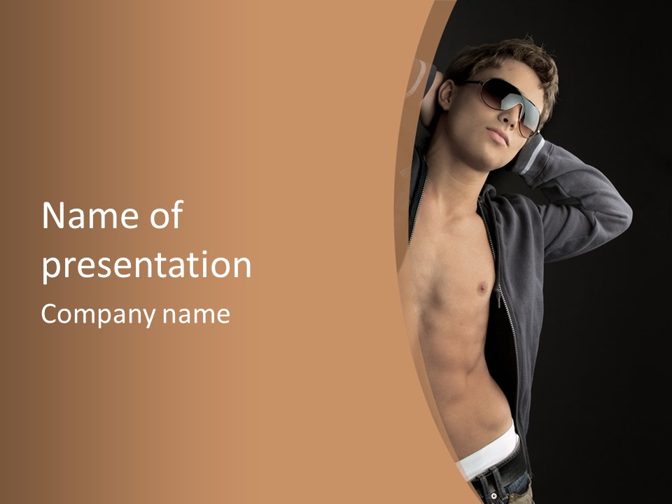 Youth Black Urban PowerPoint Template