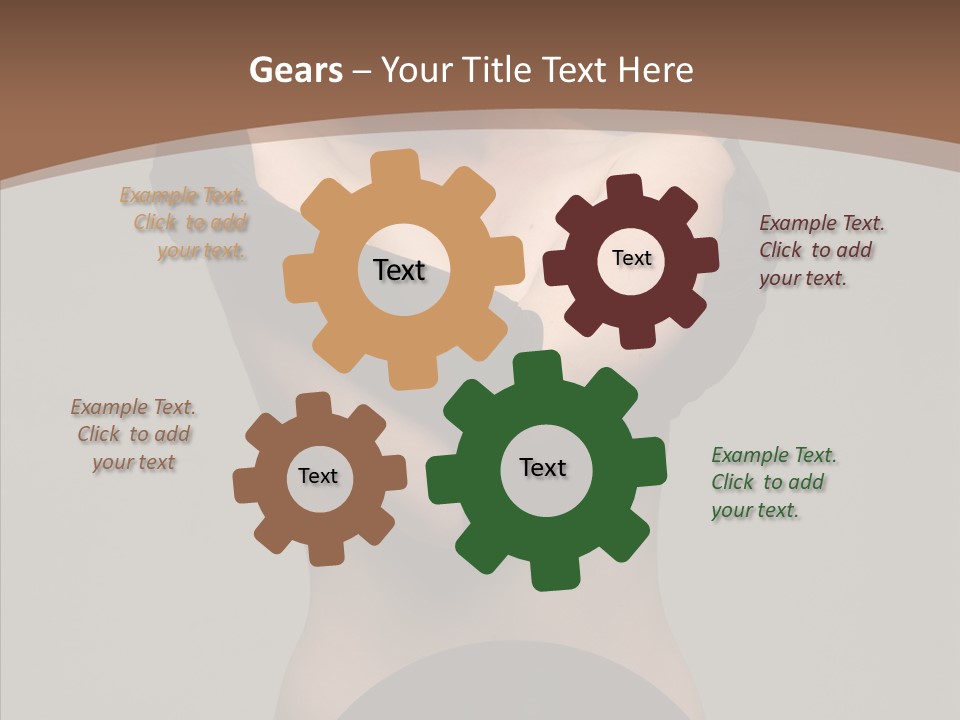 Ordinary Strict Hand PowerPoint Template