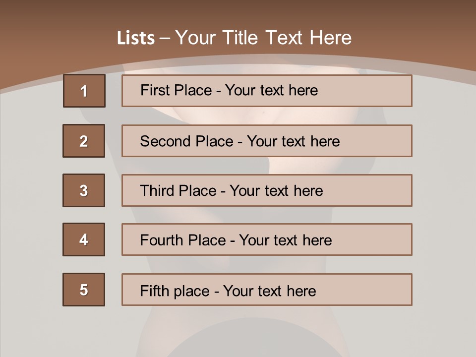 Ordinary Strict Hand PowerPoint Template