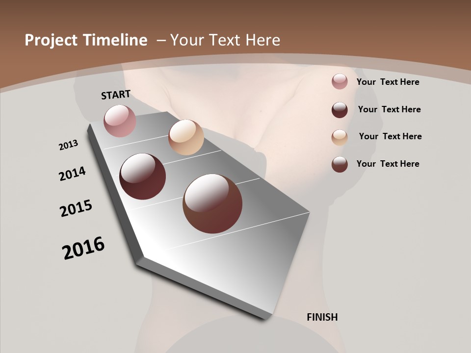 Ordinary Strict Hand PowerPoint Template