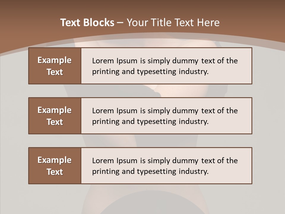 Ordinary Strict Hand PowerPoint Template