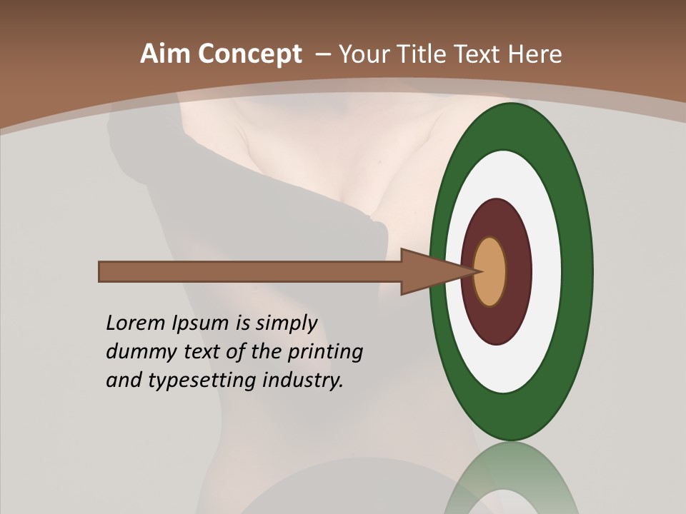 Ordinary Strict Hand PowerPoint Template