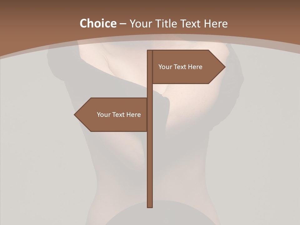 Ordinary Strict Hand PowerPoint Template