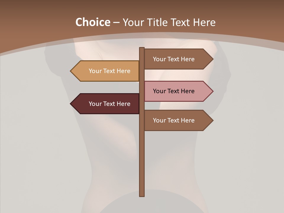 Ordinary Strict Hand PowerPoint Template