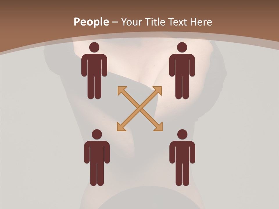 Ordinary Strict Hand PowerPoint Template