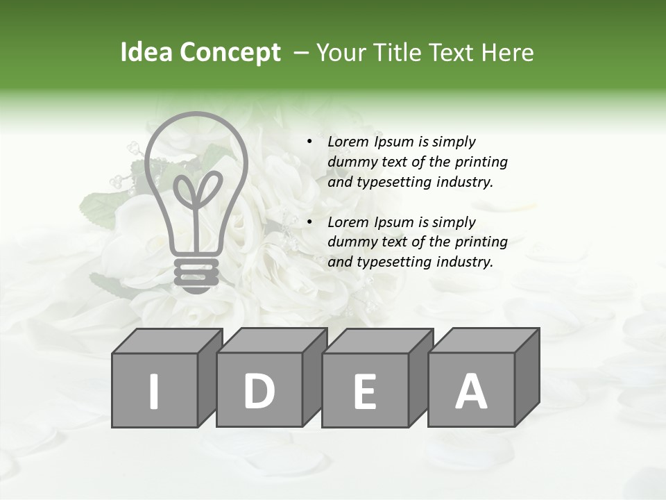 Key Romance Celebration PowerPoint Template