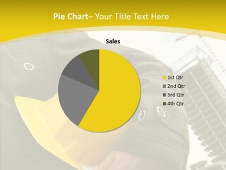 Person Hardhat Site PowerPoint Template