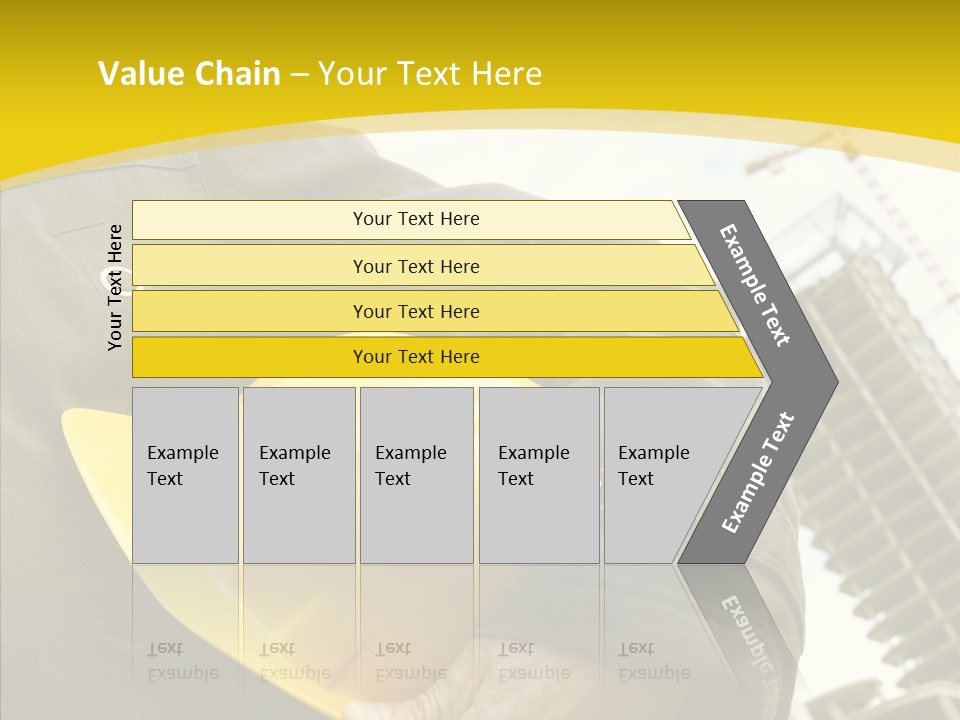 Person Hardhat Site PowerPoint Template
