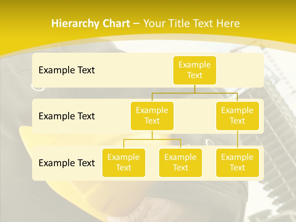 Person Hardhat Site PowerPoint Template