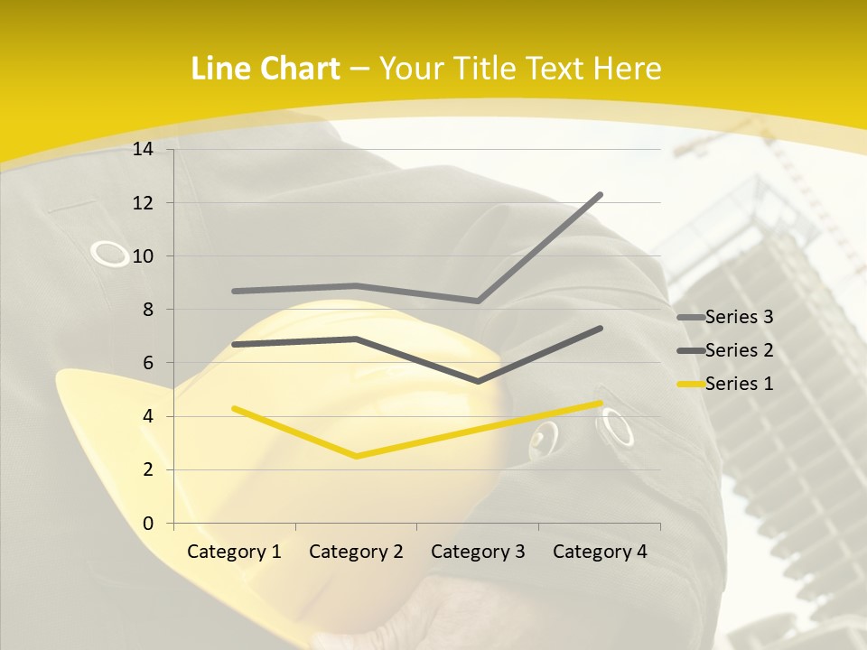 Person Hardhat Site PowerPoint Template