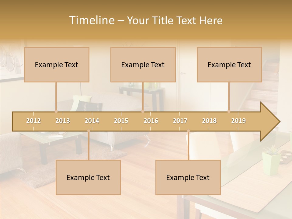Blocks House Stainless PowerPoint Template