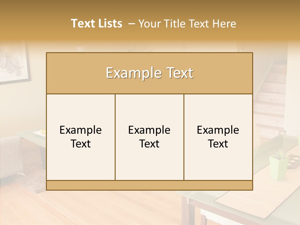 Blocks House Stainless PowerPoint Template