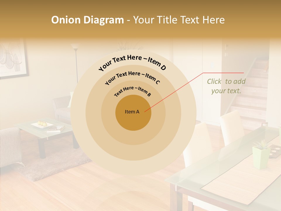 Blocks House Stainless PowerPoint Template