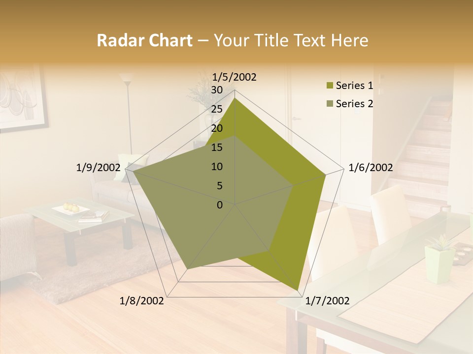Blocks House Stainless PowerPoint Template