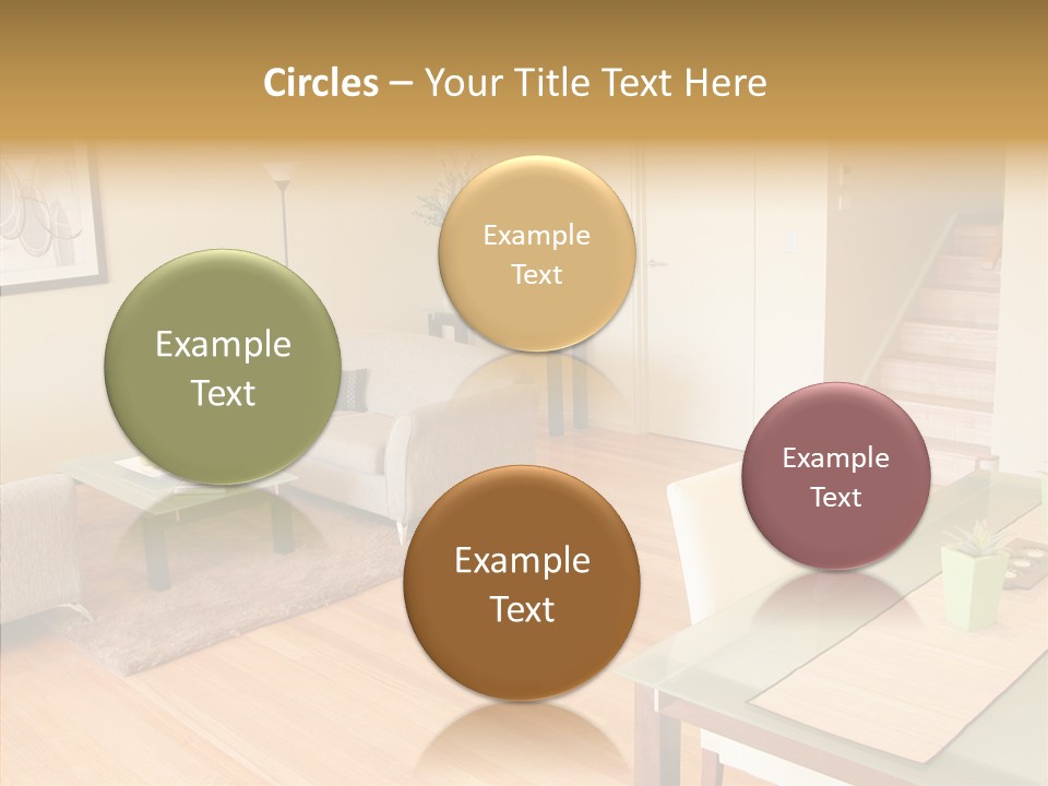 Blocks House Stainless PowerPoint Template