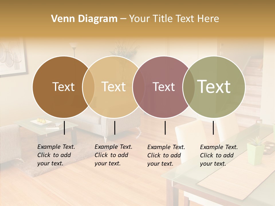 Blocks House Stainless PowerPoint Template