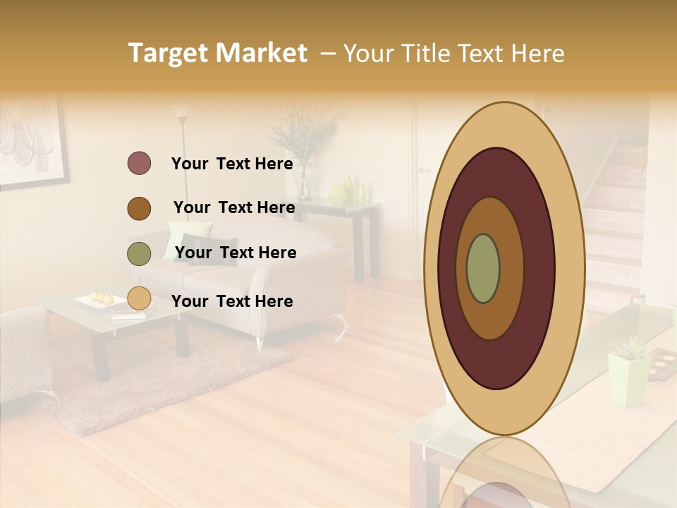 Blocks House Stainless PowerPoint Template