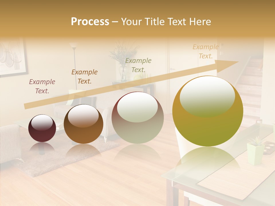 Blocks House Stainless PowerPoint Template