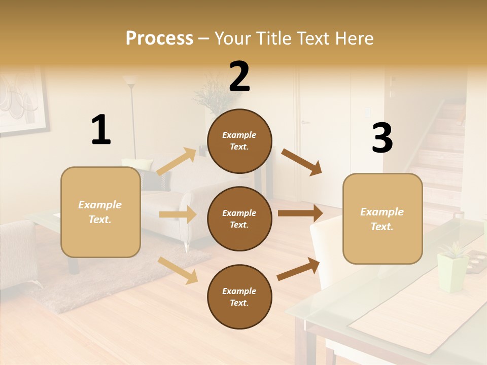 Blocks House Stainless PowerPoint Template
