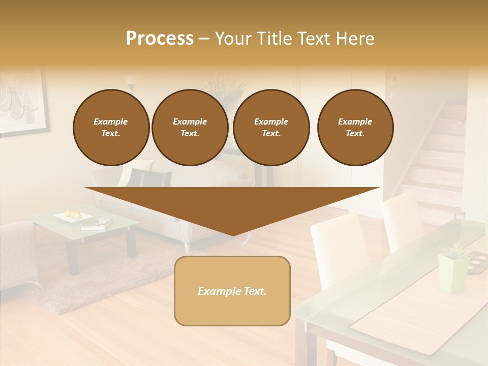 Blocks House Stainless PowerPoint Template