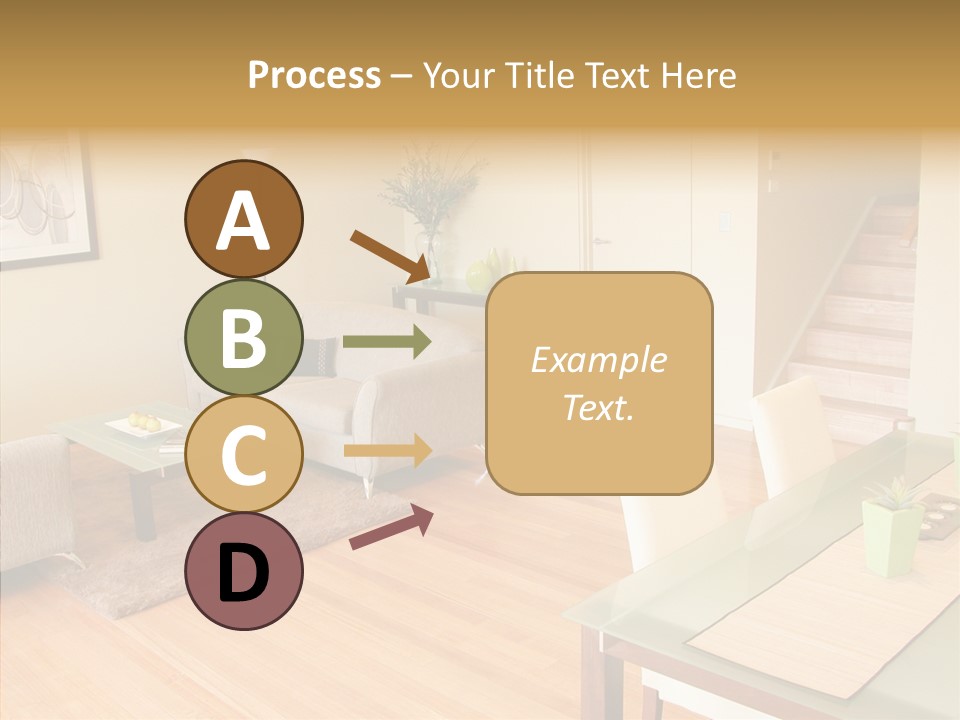 Blocks House Stainless PowerPoint Template