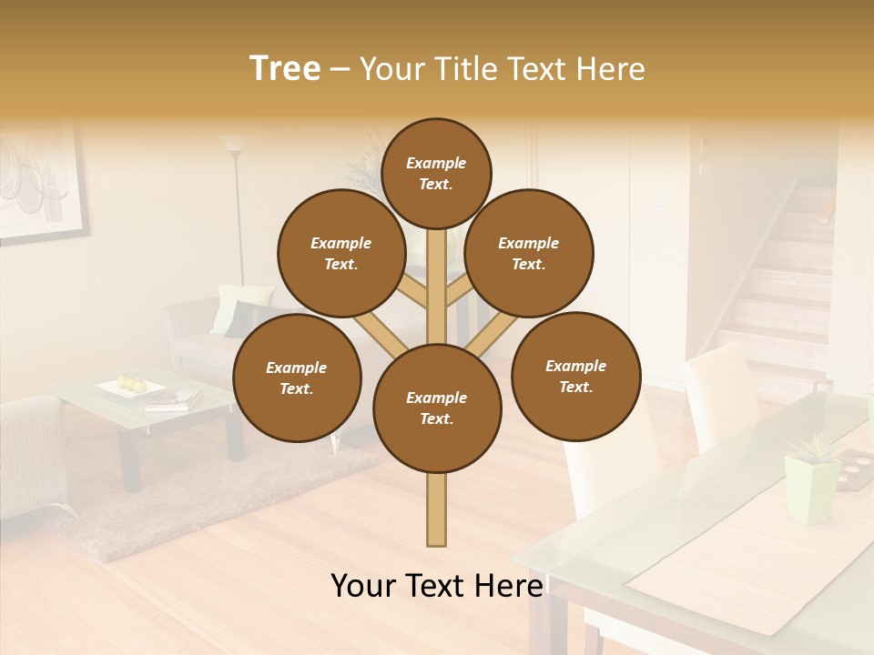 Blocks House Stainless PowerPoint Template