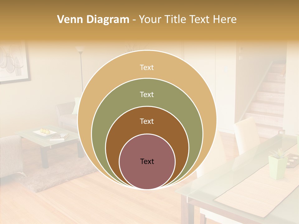 Blocks House Stainless PowerPoint Template
