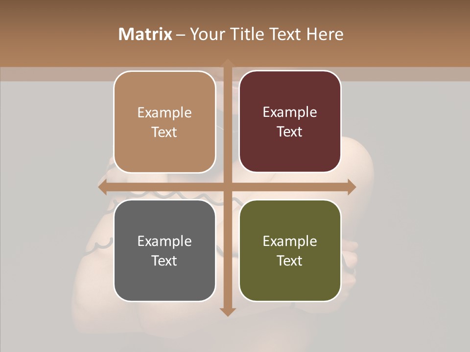 Curl Earphone Gadget PowerPoint Template