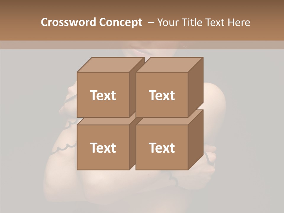 Curl Earphone Gadget PowerPoint Template
