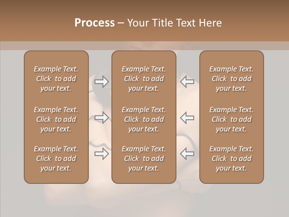 Curl Earphone Gadget PowerPoint Template