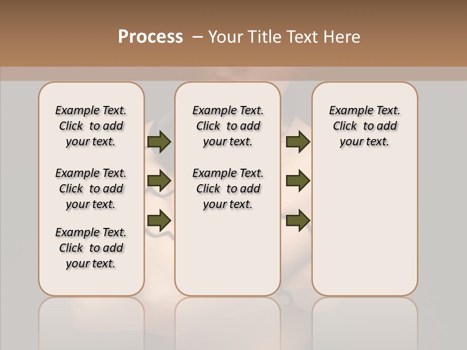 Curl Earphone Gadget PowerPoint Template