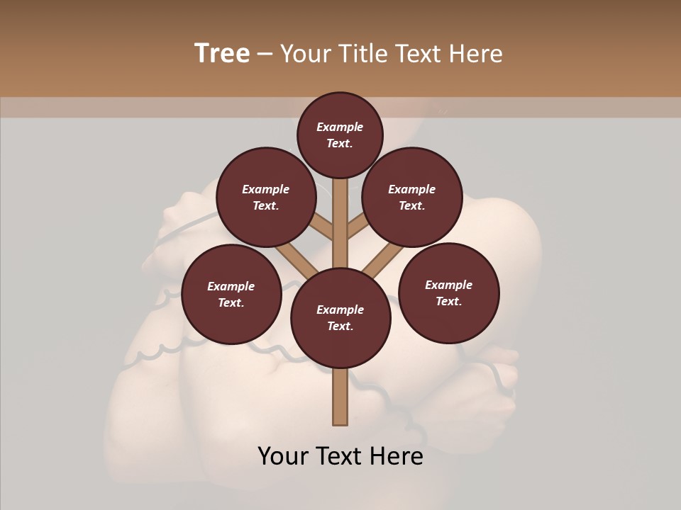 Curl Earphone Gadget PowerPoint Template