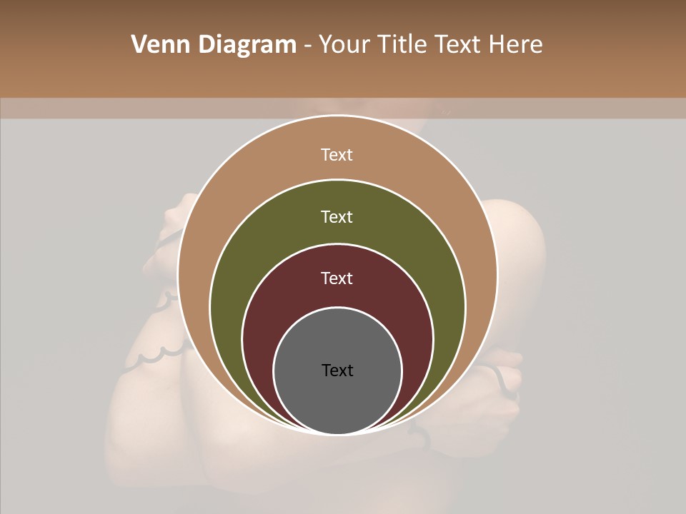 Curl Earphone Gadget PowerPoint Template