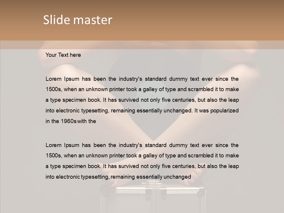 Hop Girl Concept PowerPoint Template