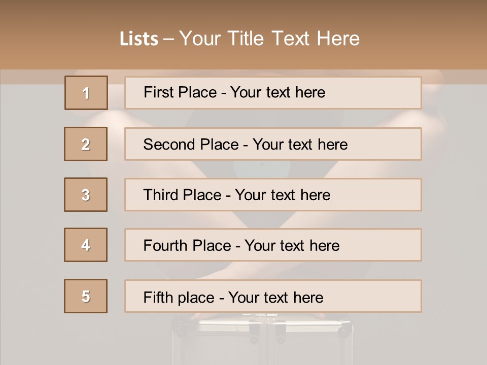 Hop Girl Concept PowerPoint Template